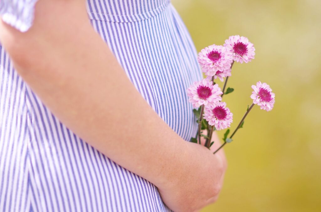 Pregnant with Flowers