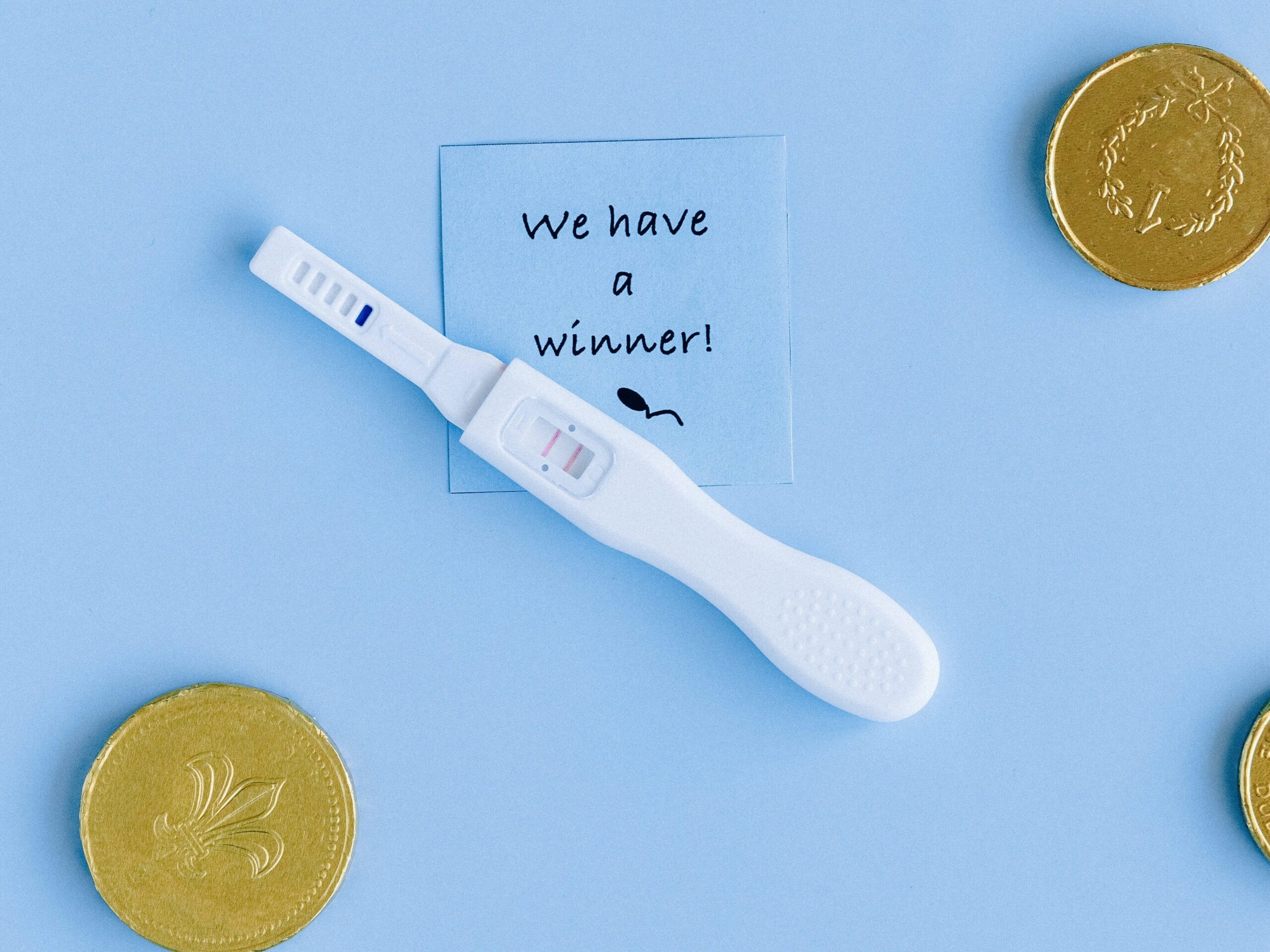 We Have a Winner Pregnancy Test