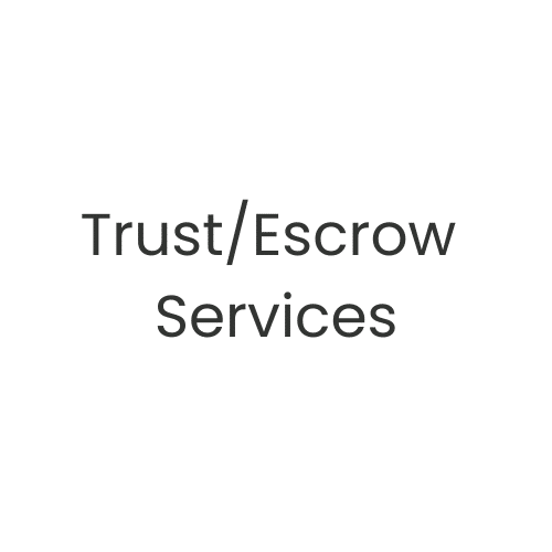 Sage Footer Buttons Trust and Escrow Services